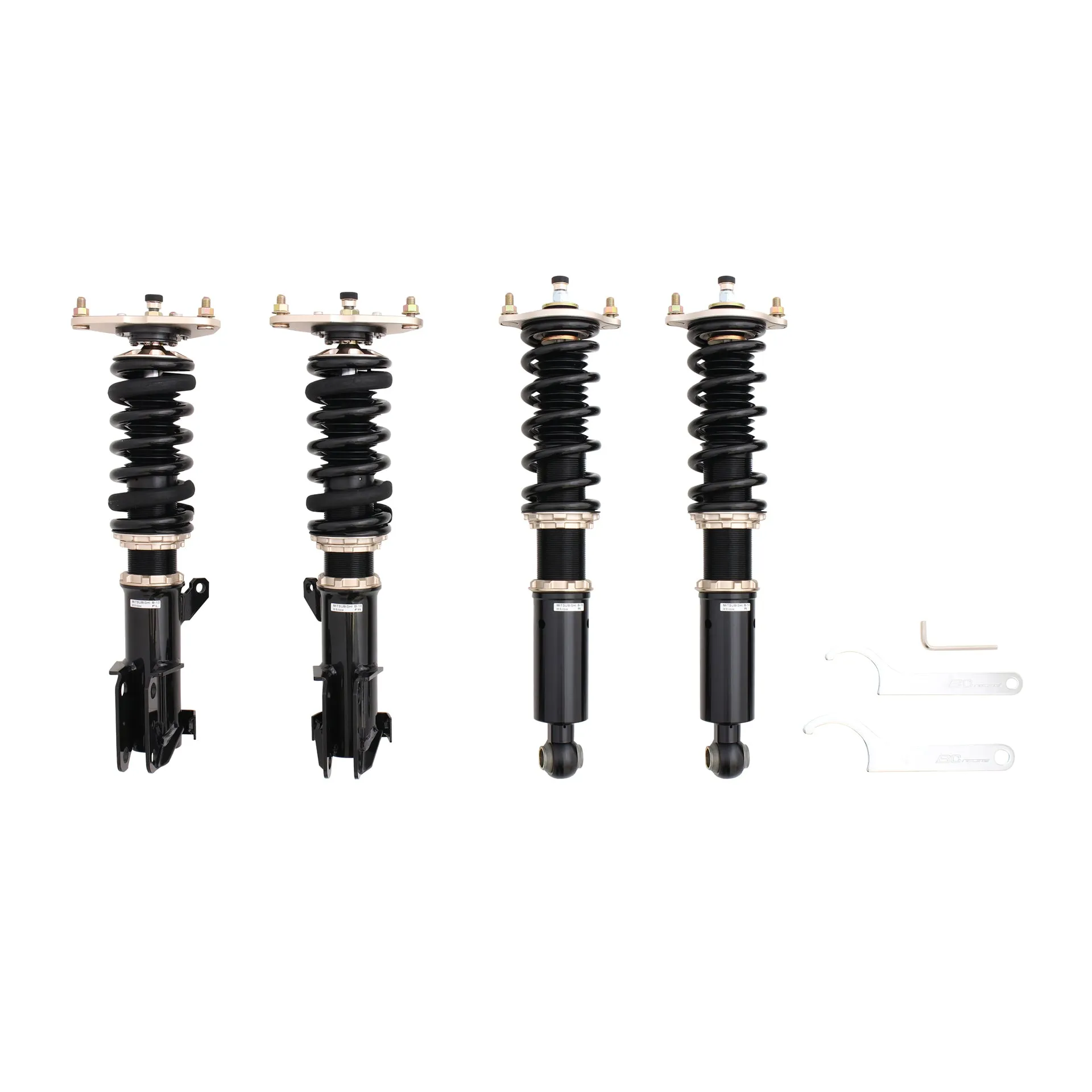 BC Racing Coilovers BR Series - 00-05 Eclipse D53/D52 - B-10-BR