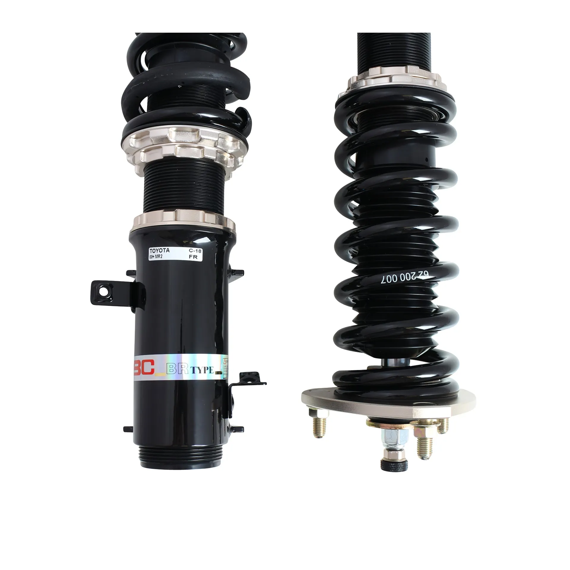 BC Racing Coilovers BR Series - 00-05 MR2 Spyder ZZ230 - C-18-BR
