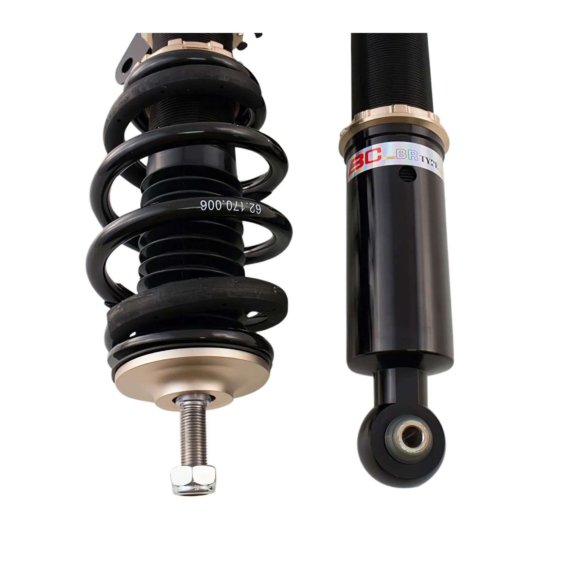 BC Racing Coilovers BR Series - 00-06 Audi TT FWD TTR/TTC/8N - S-06-BR