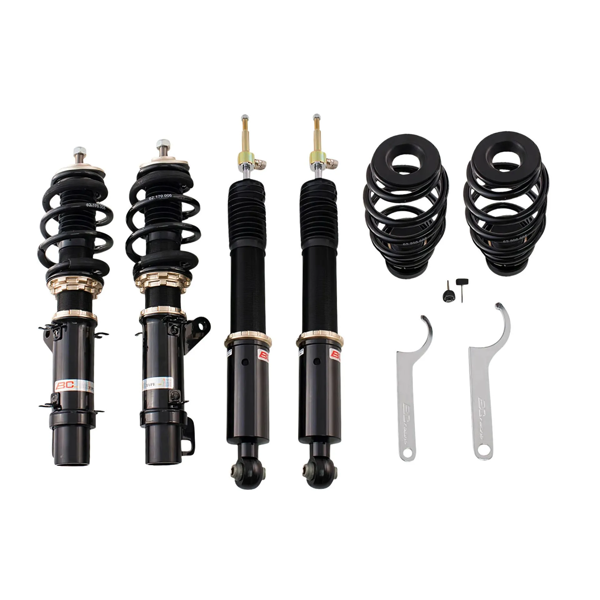 BC Racing Coilovers BR Series - 00-06 Audi TT FWD TTR/TTC/8N - S-06-BR