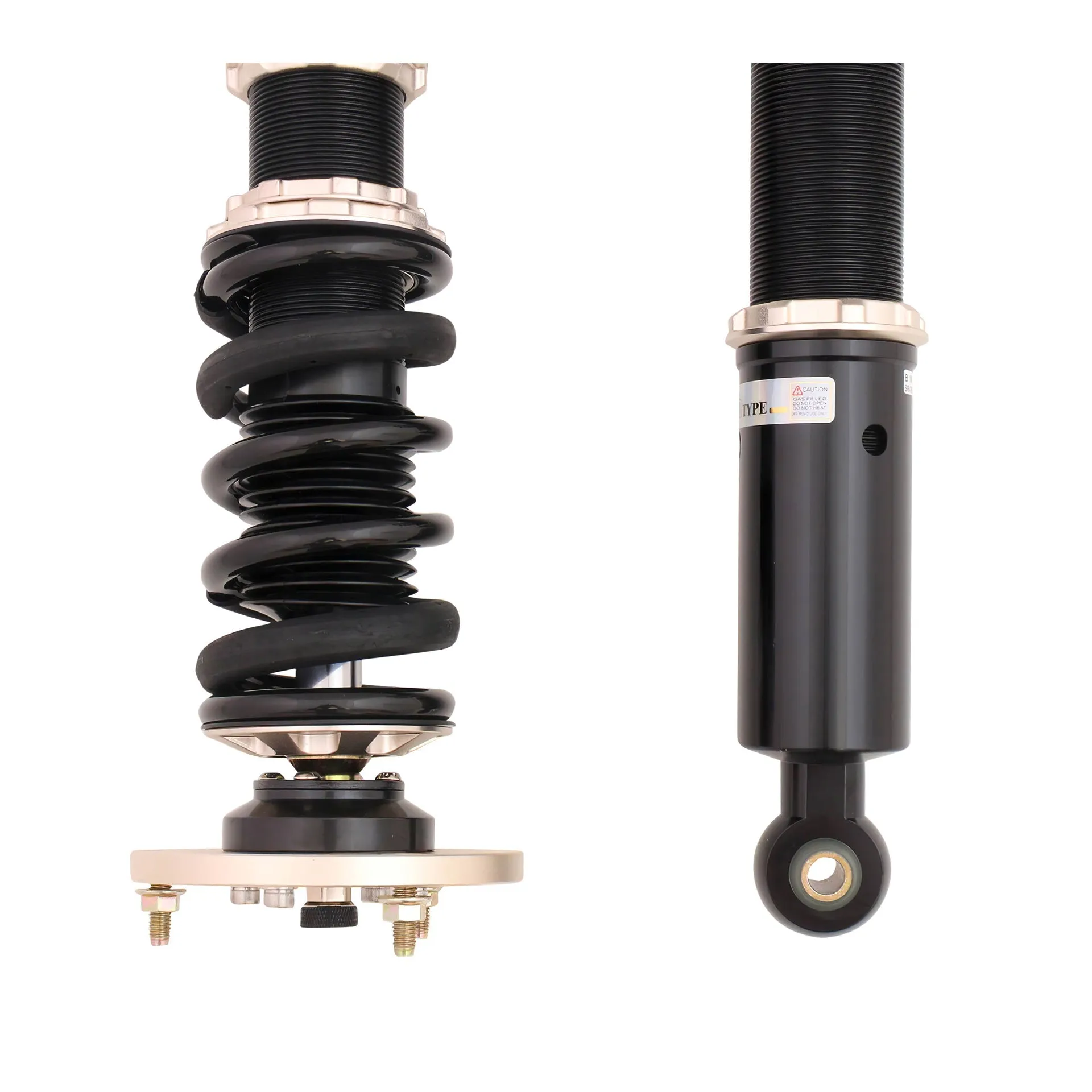 BC Racing Coilovers BR Series - 00-06 BMW 3 Series Coupe E46, 99-05 BMW 3 Series Sedan E46 - I-02-BR