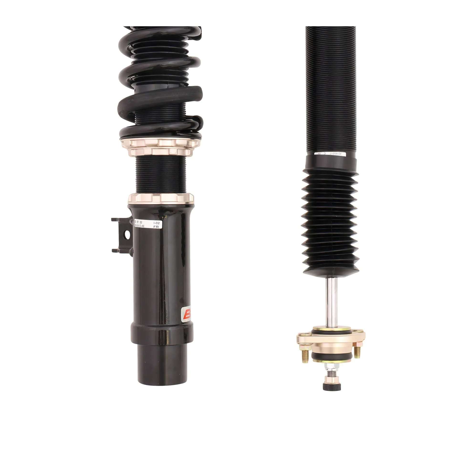 BC Racing Coilovers BR Series - 00-06 BMW 3 Series Coupe E46, 99-05 BMW 3 Series Sedan E46 - I-02-BR