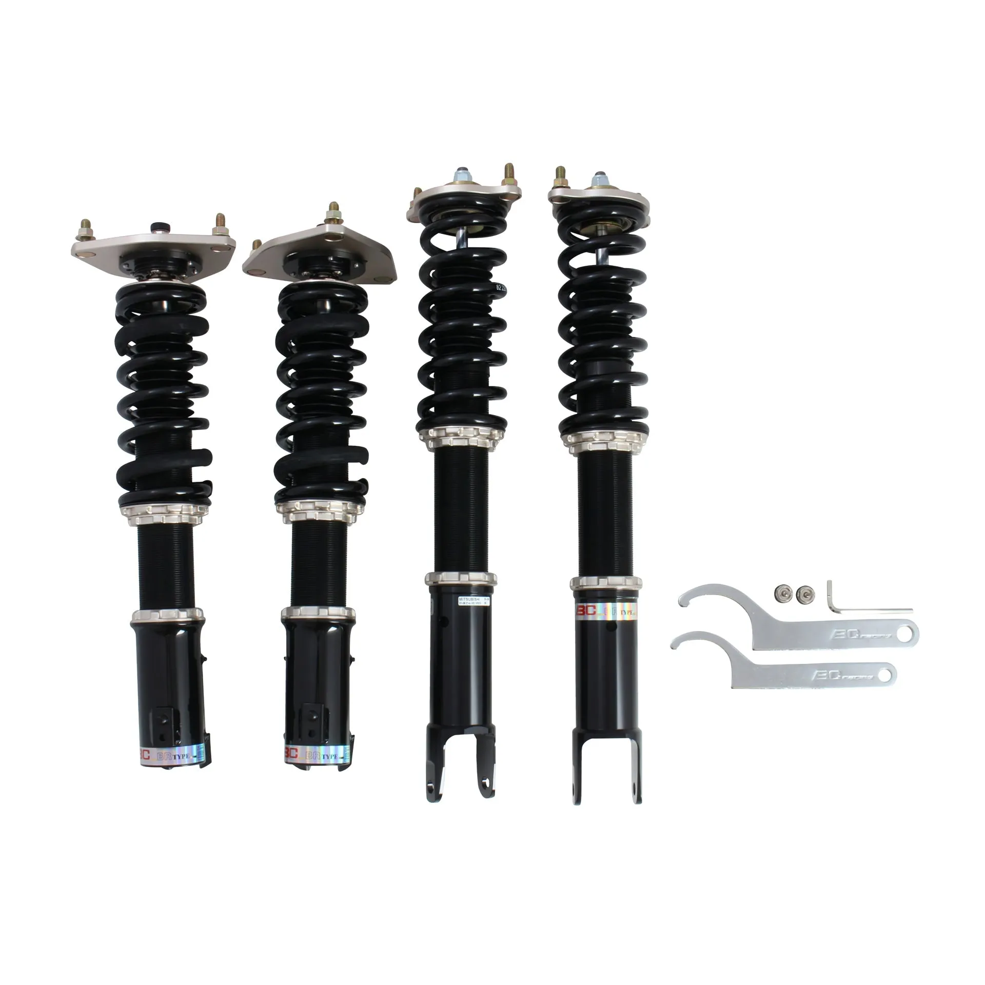BC Racing Coilovers BR Series - 01-07 Evolution 7,8,9 - CT9A - B-08-BR