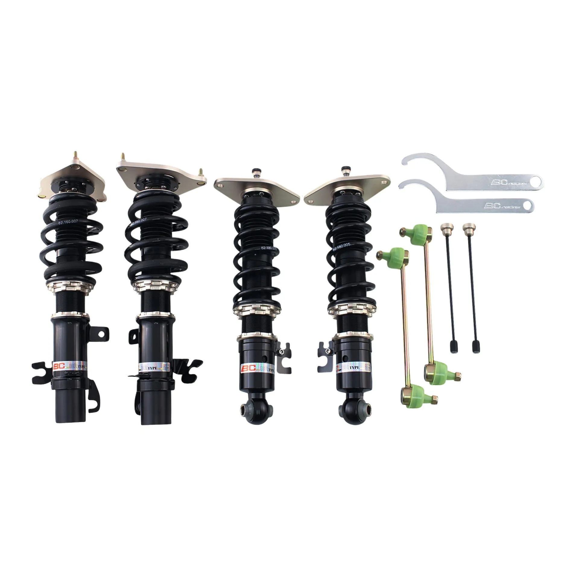 BC Racing Coilovers BR Series - 02-06 Mini Cooper RE16 - T-01-BR