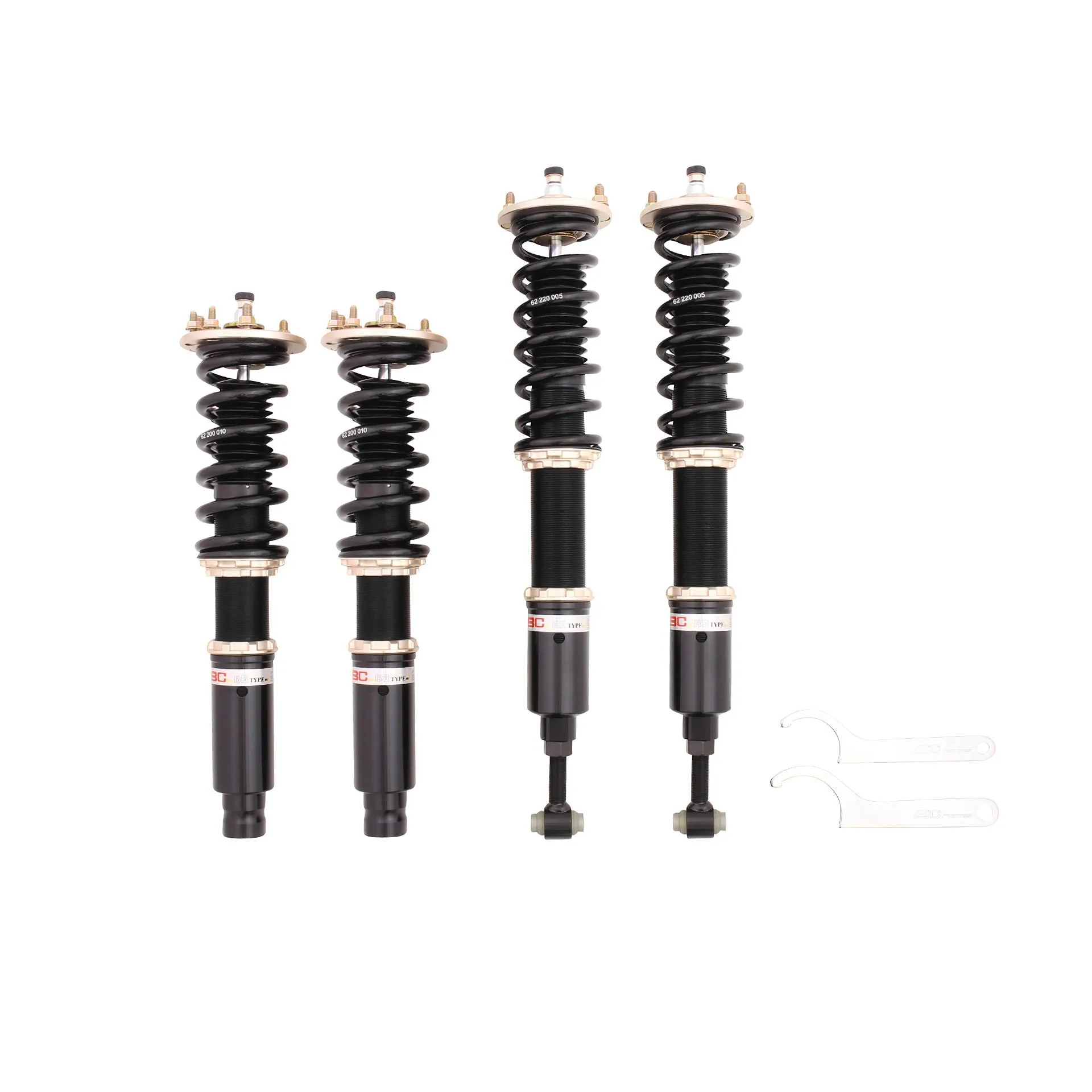 BC Racing Coilovers BR Series - 03-07 Accord CM - A-15-BR