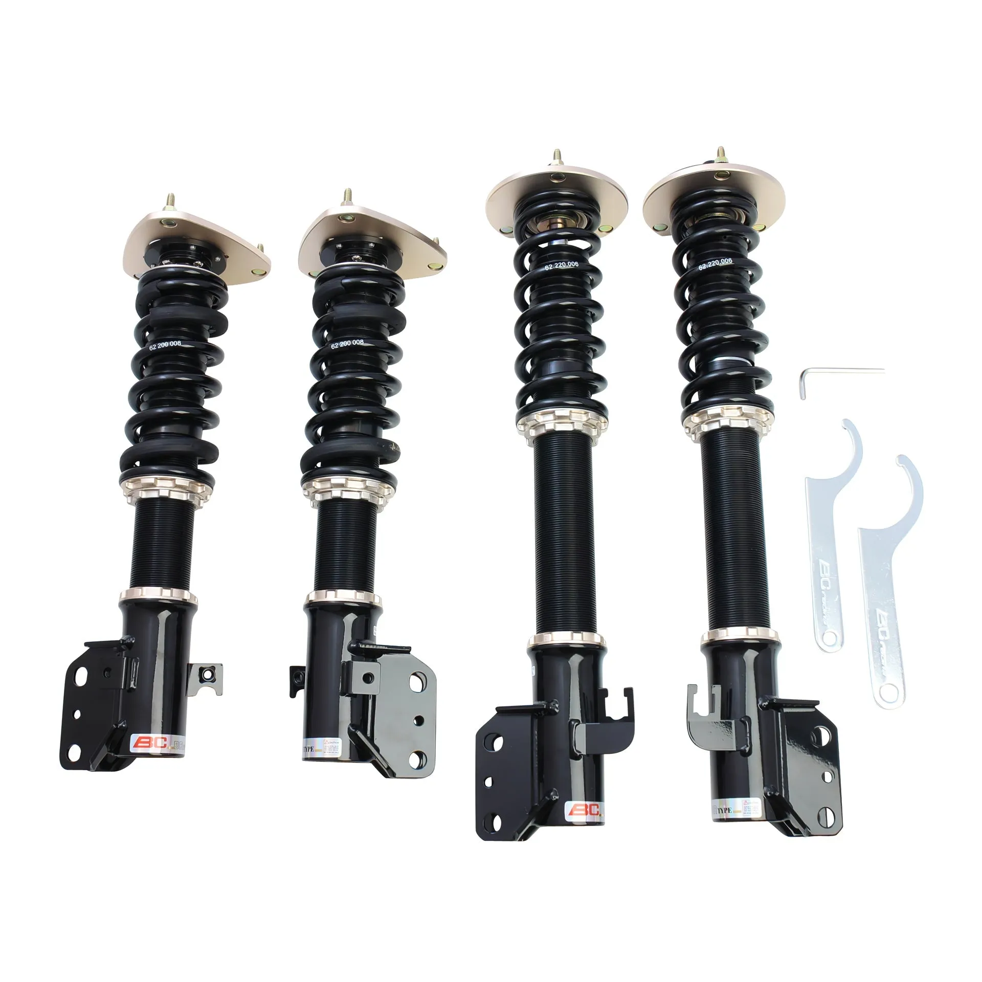BC Racing Coilovers BR Series - 03-08 Forester SG - F-12-BR