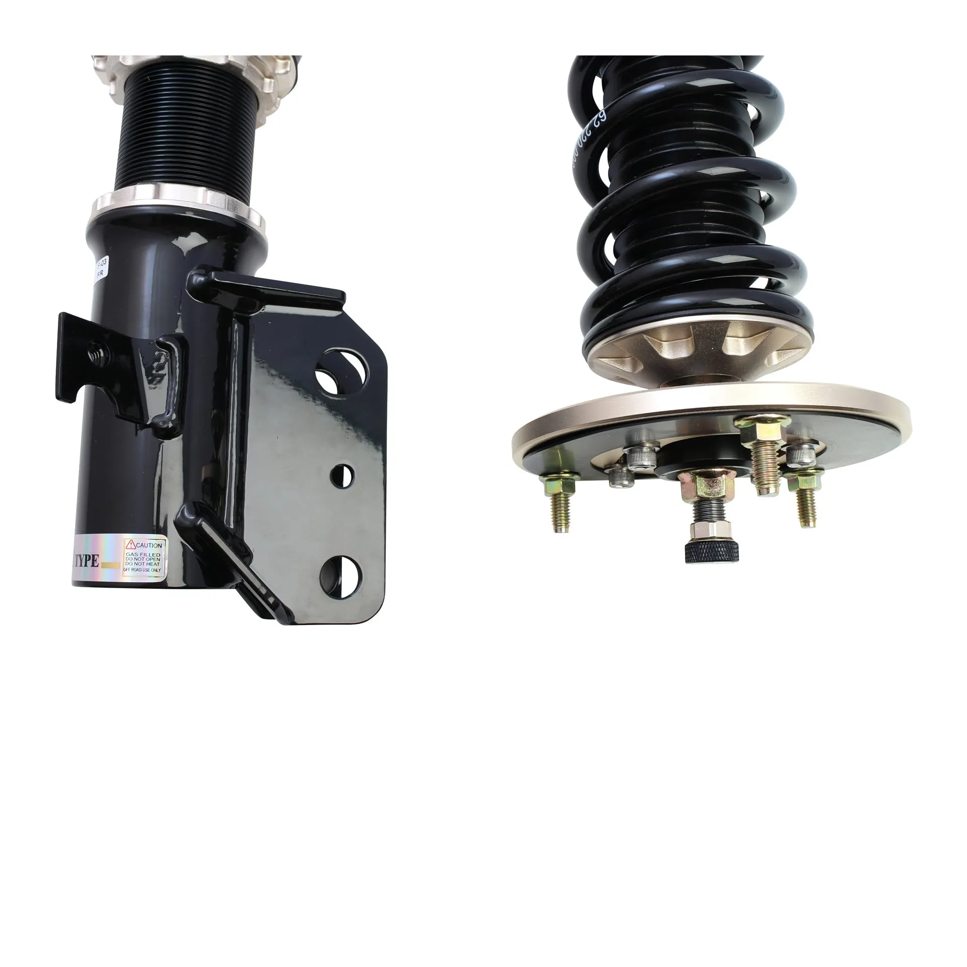 BC Racing Coilovers BR Series - 05-07 Impreza STI GDE/GDF - F-03-BR