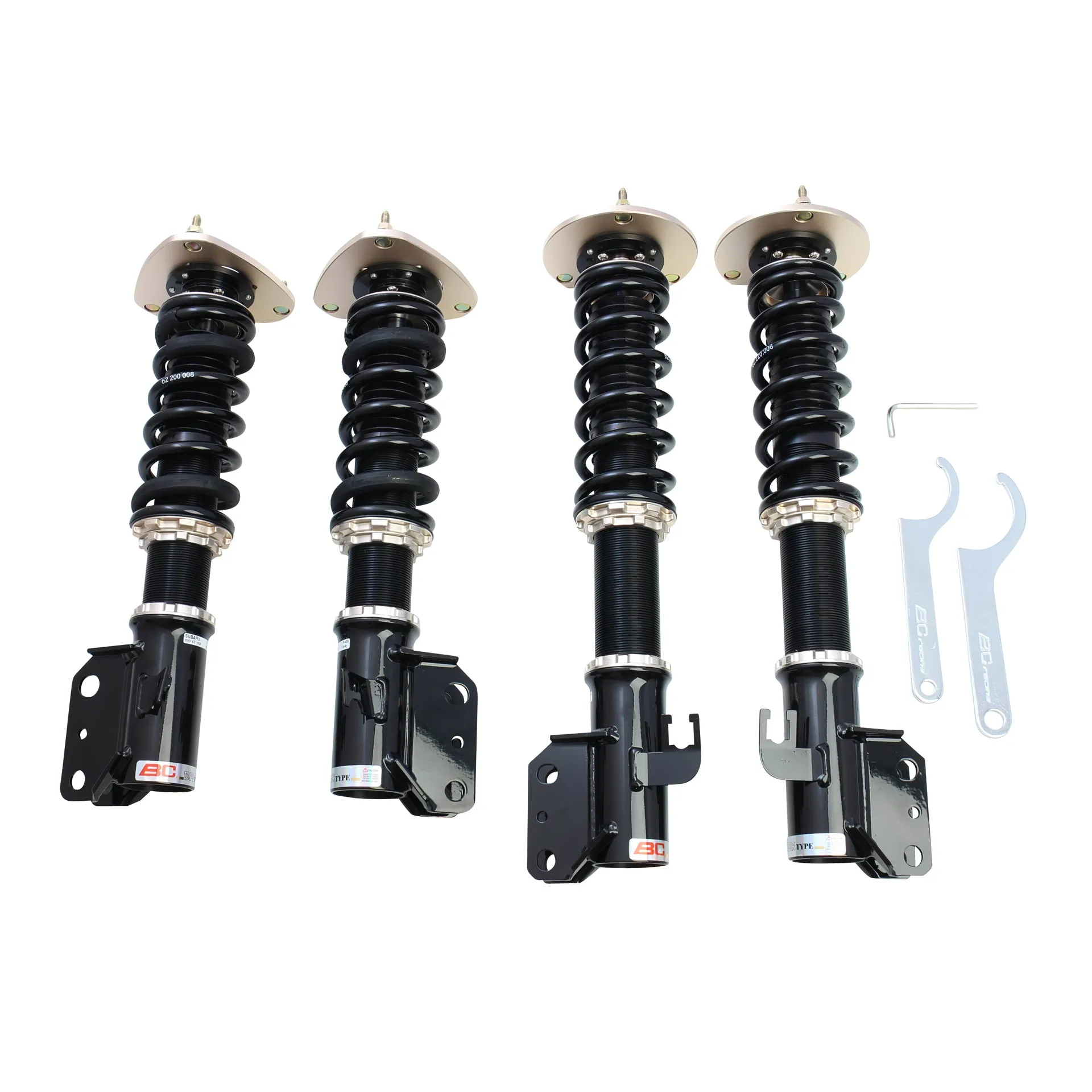 BC Racing Coilovers BR Series - 05-07 Impreza STI GDE/GDF - F-03-BR