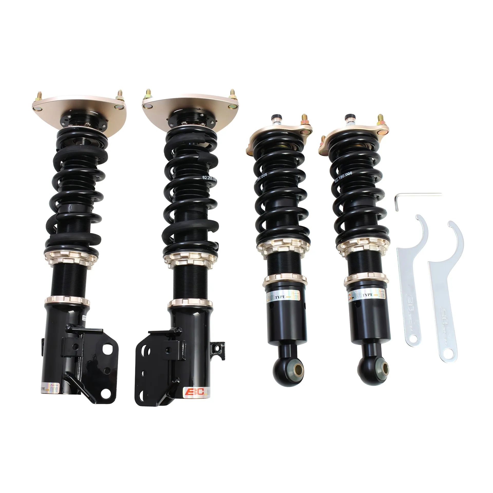 BC Racing Coilovers BR Series - 05-09 Legacy BL9/BP - F-04-BR