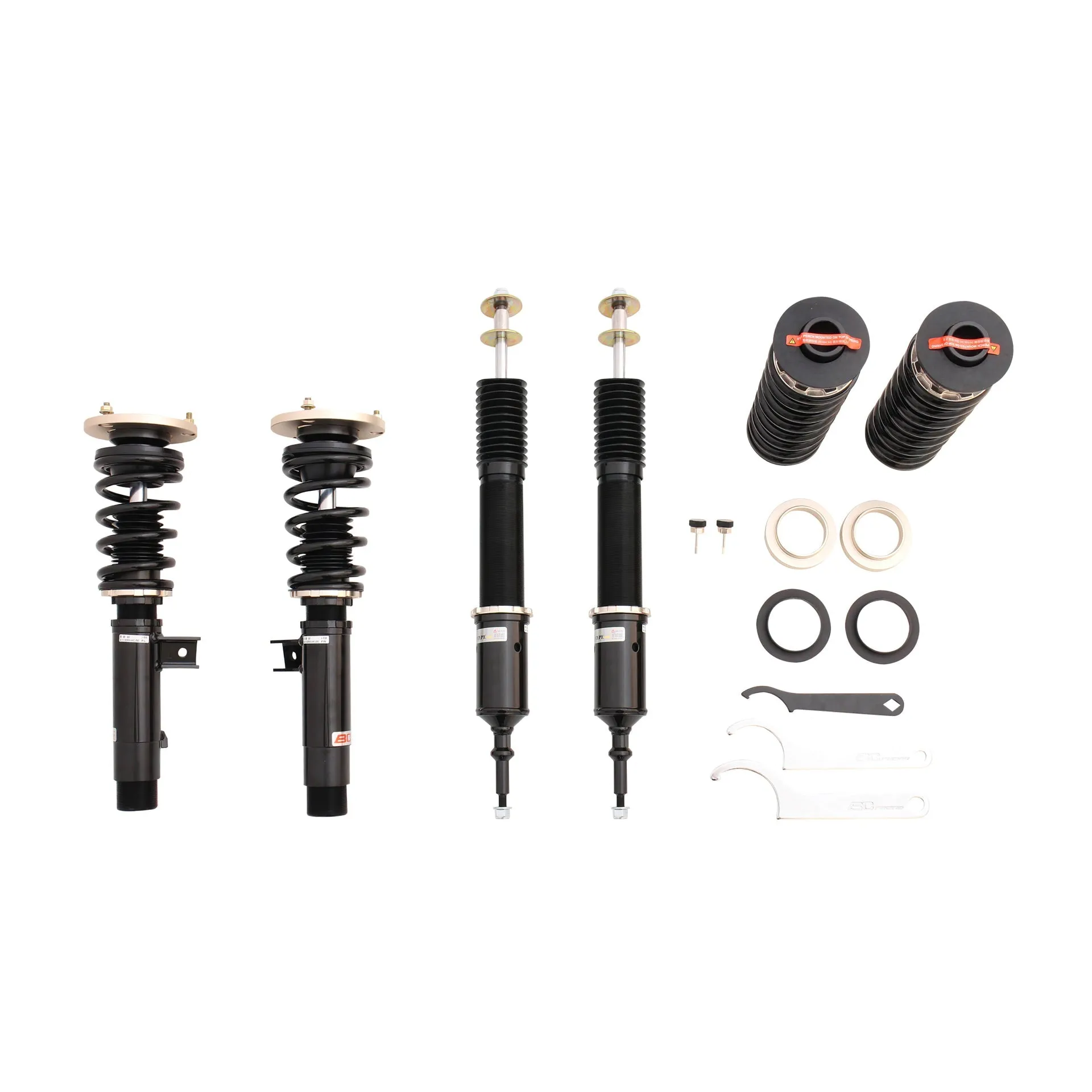 BC Racing Coilovers BR Series - 06-11 BMW 3 Series AWD E90/E92 - I-59-BR