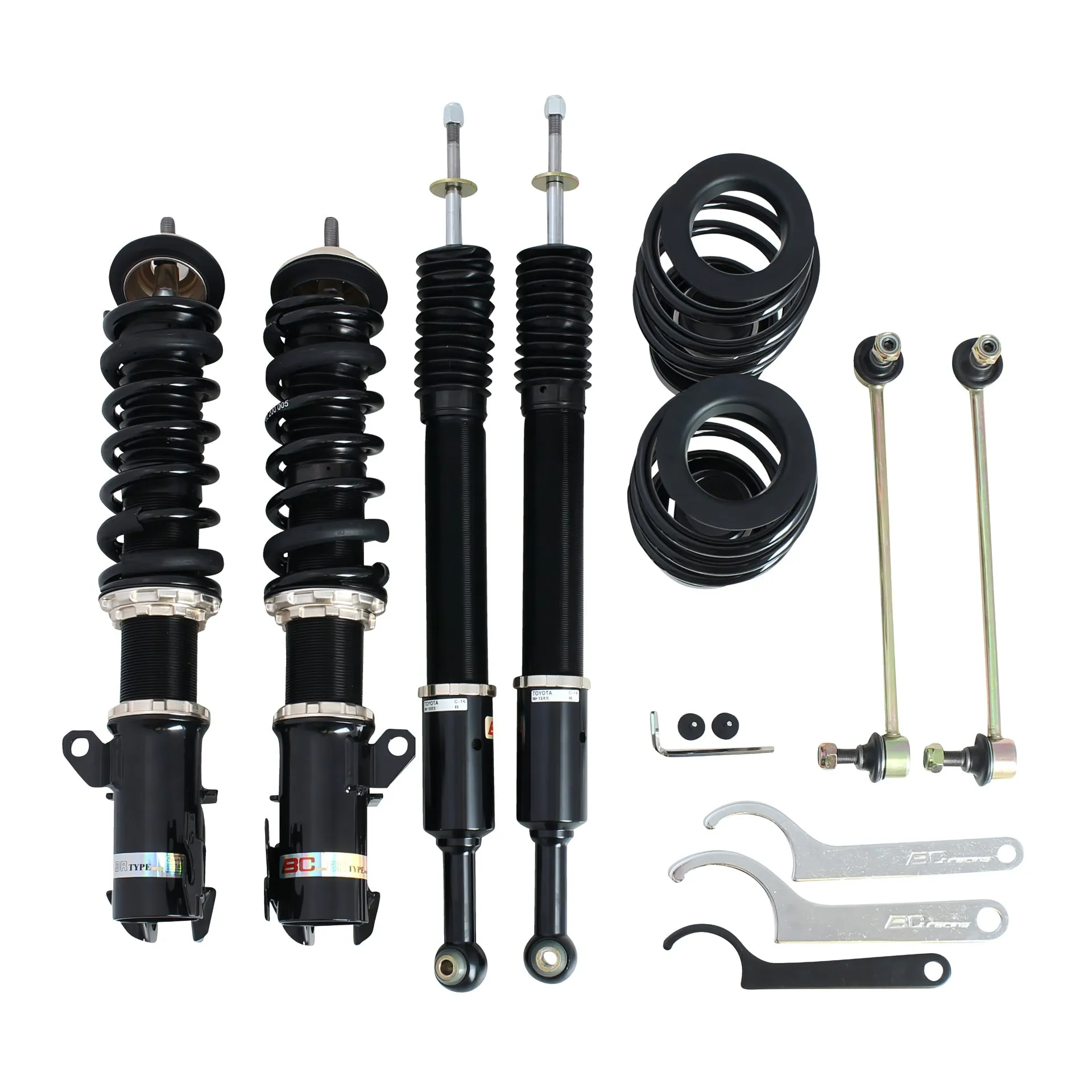 BC Racing Coilovers BR Series - 06-11 Yaris NCP91 - C-16-BR