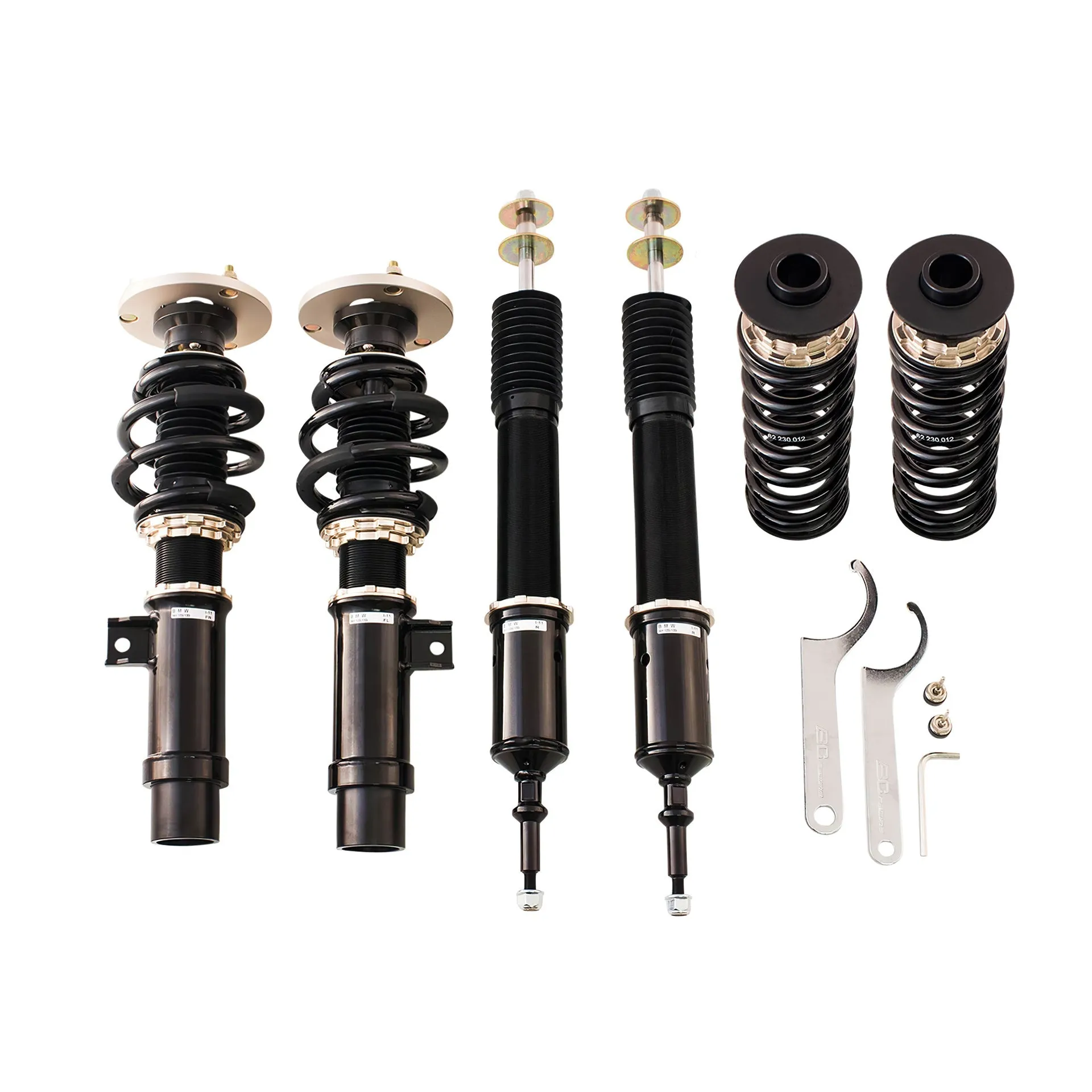 BC Racing Coilovers BR Series - 07-13 BMW 130i/135i/128i E88/E82 - I-11-BR