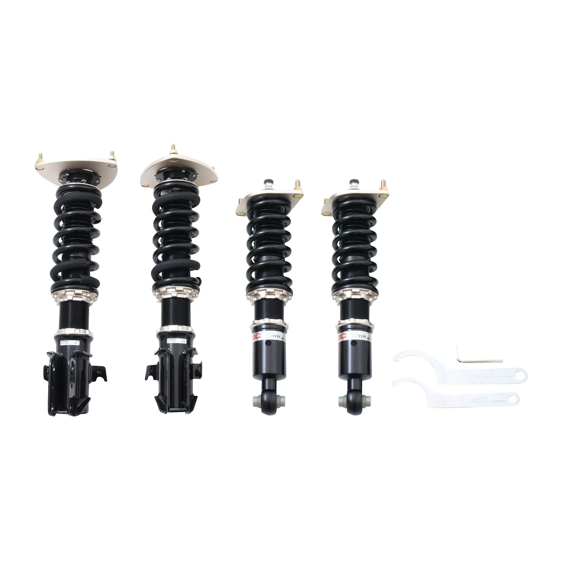 BC Racing Coilovers BR Series - 08-14 WRX GH8 - F-08-BR