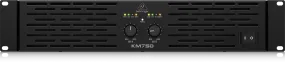 Behringer KM750 750W 2-channel Power Amplifier 400w 400 @ 4Ohms