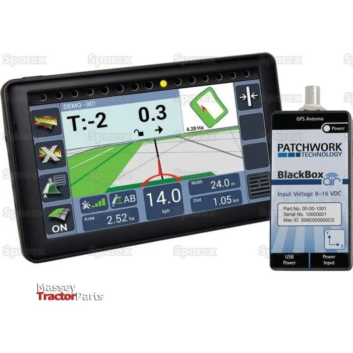 BlackBox Air - GPS kit 7&Prime; Display, R1 Receiver, G1 Antenna (Guidance & Area Measurement) - S.152788