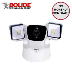 Bolide - FL180P - Wi-Fi / 2MP / Floodlight Camera / 1/2.7" 5 Mega Panoramic Lens / Outdoor / IP65 / 10m IR / Built-in Microphone & Speaker / BOL-BTG-FL180P