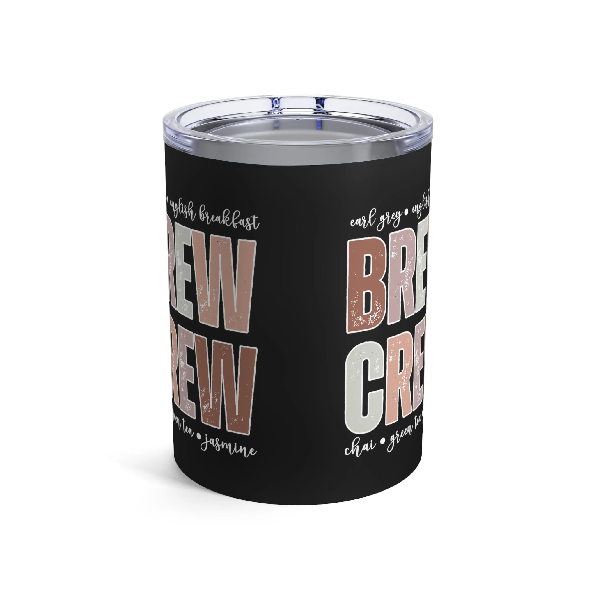 brew crew Tea Lover's Stainless Steel 10-Ounce Tumbler - Earl Grey, ChamoBrew Crew mile, Chai, and More!
