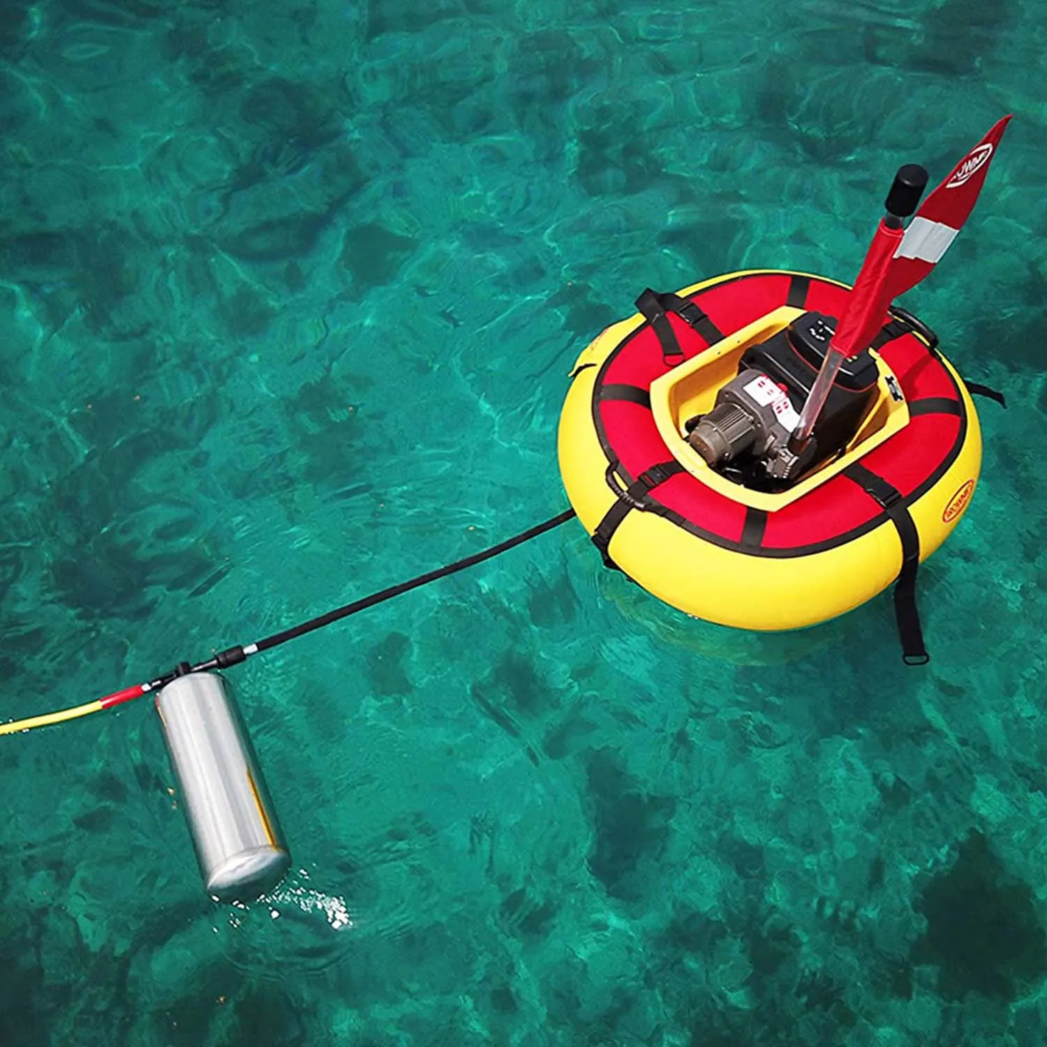 Brownie's Sea Lion Battery Powered Tankless Floating Hookah System