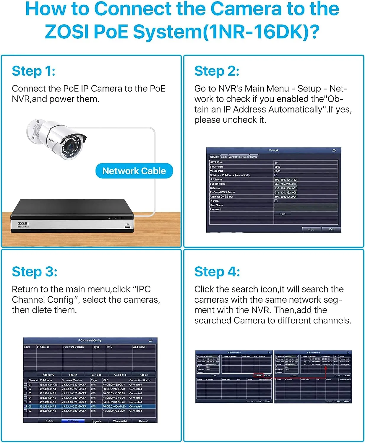 C261 5MP Add-on PoE Security Camera
