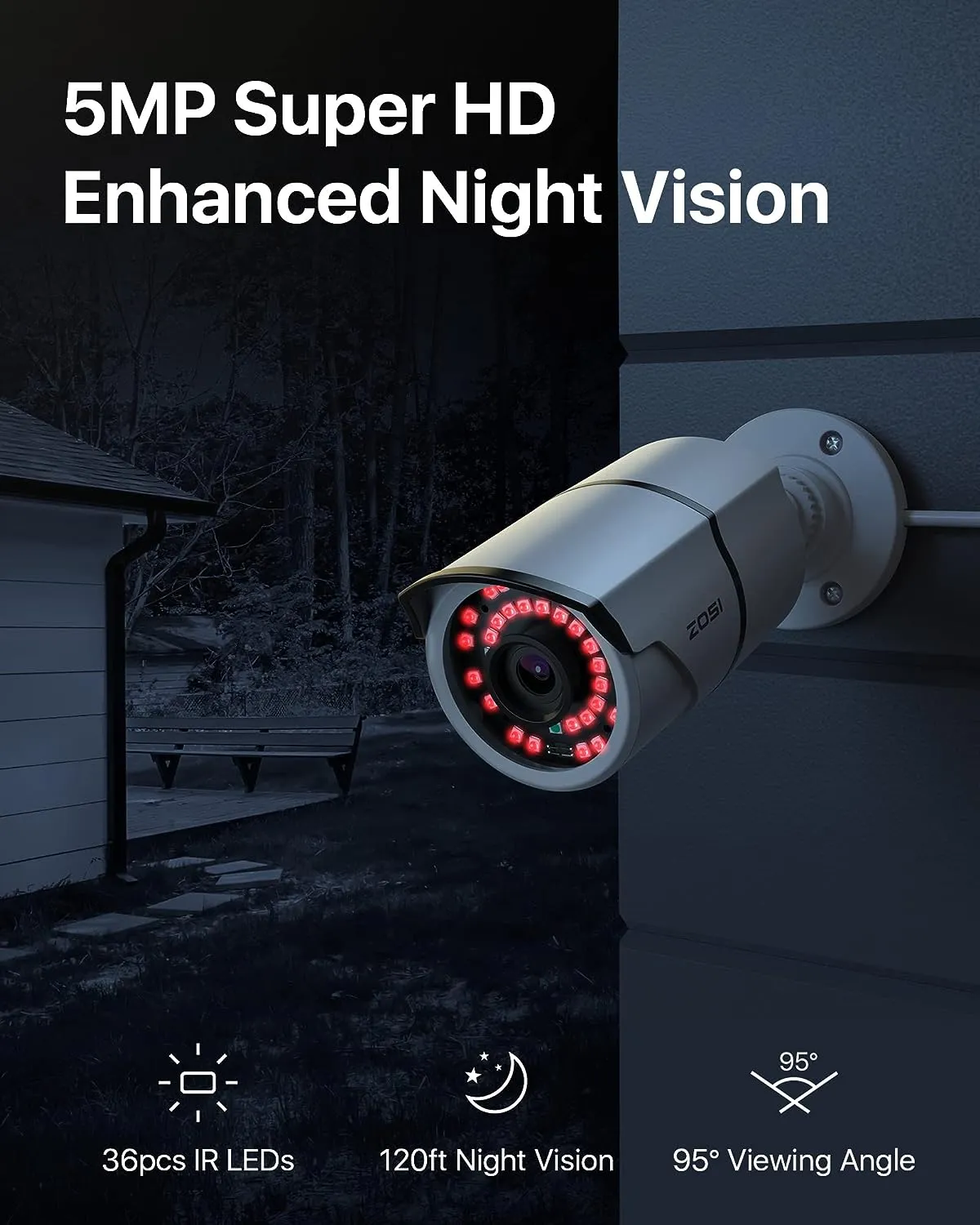 C261 5MP Add-on PoE Security Camera
