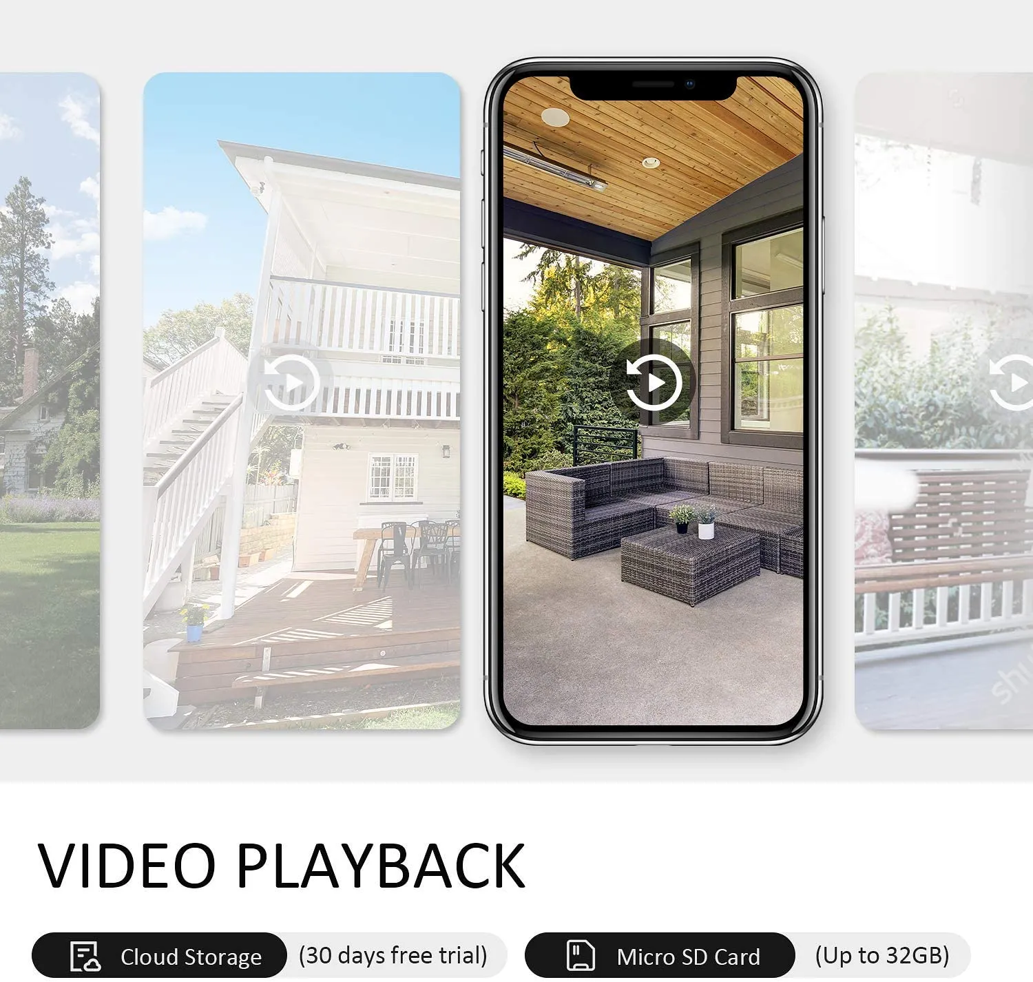 Campark AP25 1080P Wireless IP Home Security Camera with Solar Panel (USA Only)