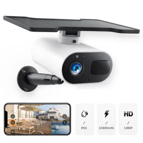 Campark AP25 1080P Wireless IP Home Security Camera with Solar Panel (USA Only)