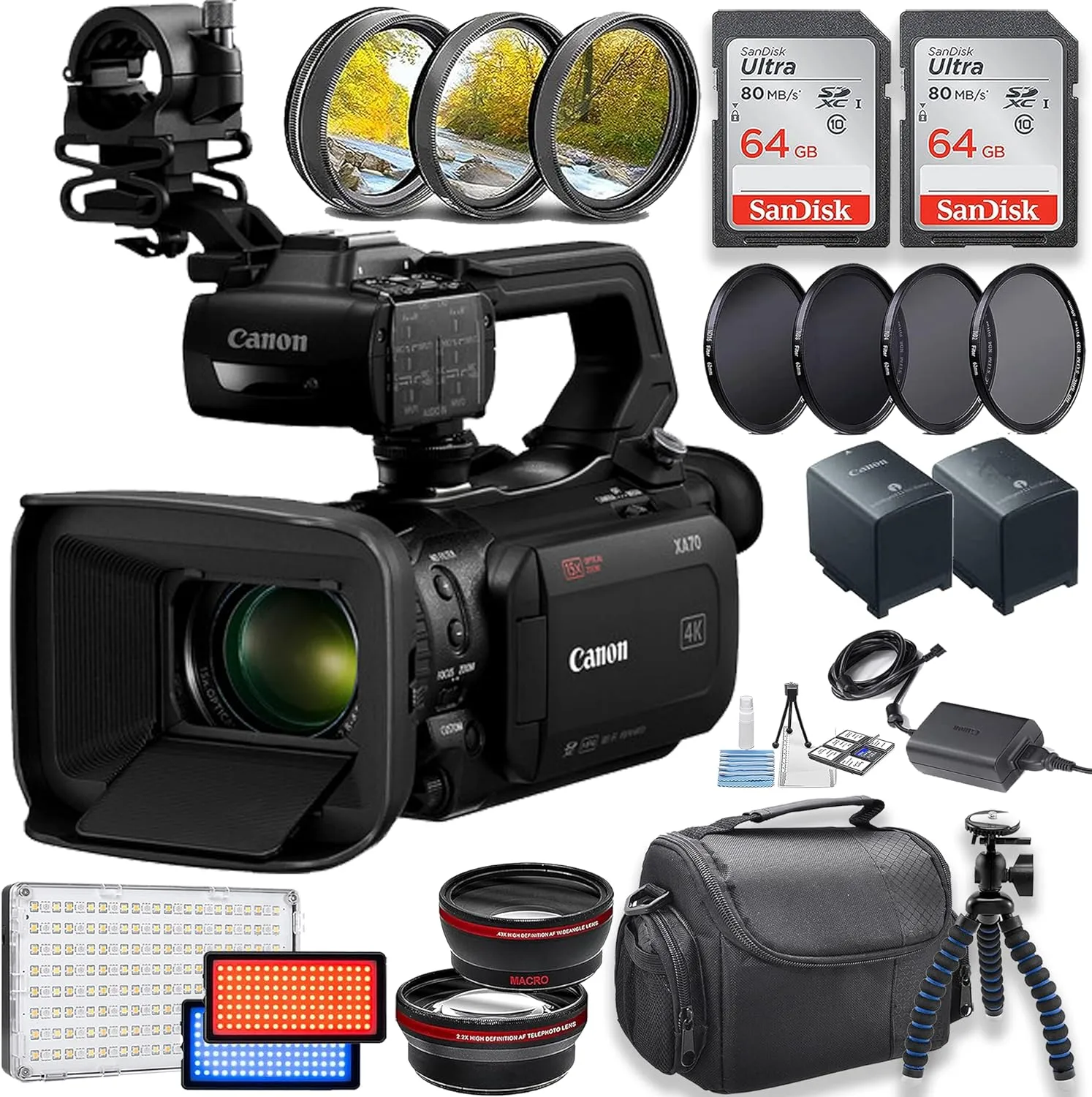 Canon XA70 UHD 4K30 Camcorder