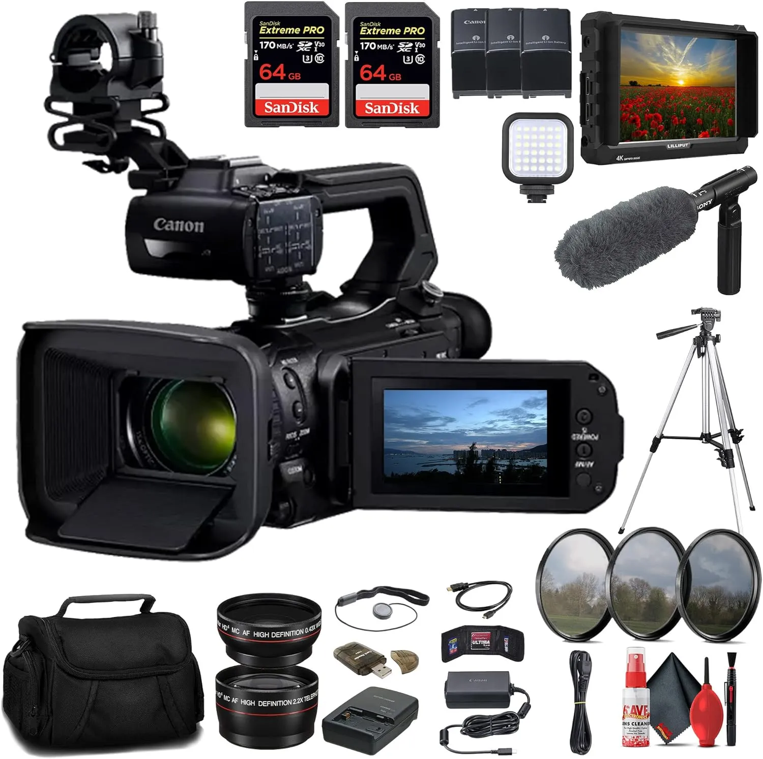 Canon XA75 UHD 4K30 Camcorder