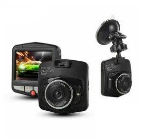 Car Camera Shield Shape CCTV For Car 2.4 Inch HD 1080P Driving Recorder Motion Detector