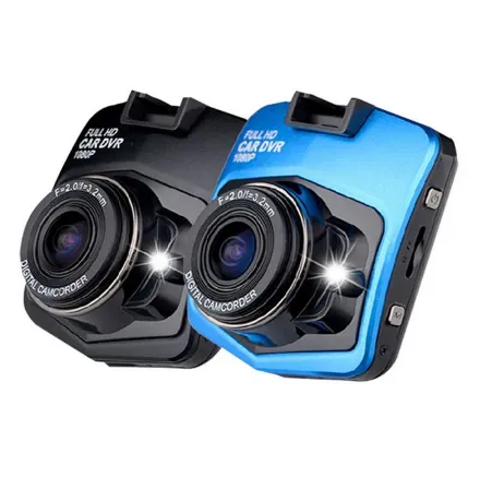 Car Camera Shield Shape CCTV For Car 2.4 Inch HD 1080P Driving Recorder Motion Detector