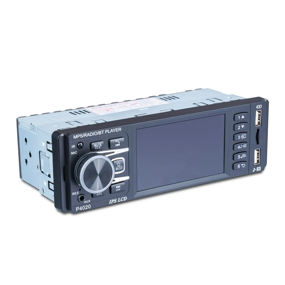 Car Radio 4.1-inch Digital Ips Screen Mp5 Player Aux Usb Card