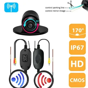 Car Rear View Camera 2.4g Wireless Rear Front Side View Reverse