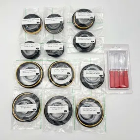 Case 580C 1 Piece Piston Whole Machine Kit w/ Free O-Ring Pick Set