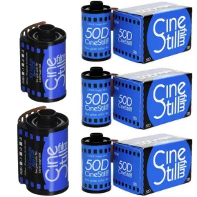 Cinestill 50 Daylight Color Negative Film, 35mm - Pack of 5
