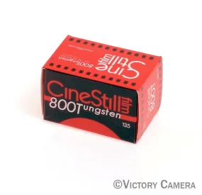 CineStill Film 800T Tungsten Xpro C-41 Color Negative Film (35mm Roll Film, 36 Exposures)