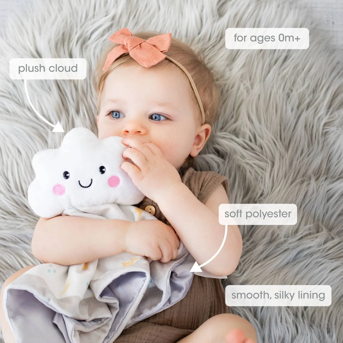 Cloud Baby Lovey