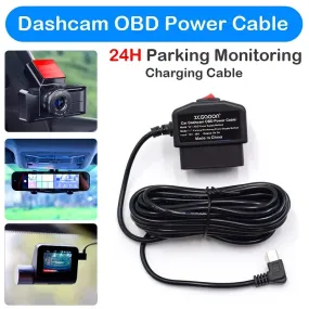 Color Name: Black - XCGaoon 24Hours Car OBD Hardwire Kit With