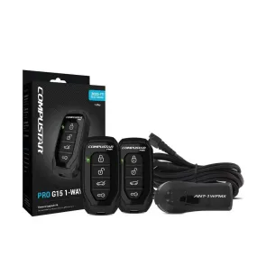 Compustar RF-P1WG15-FM PRO G15 1-WAY 1-Way 3000 Foot Range Remote Kit