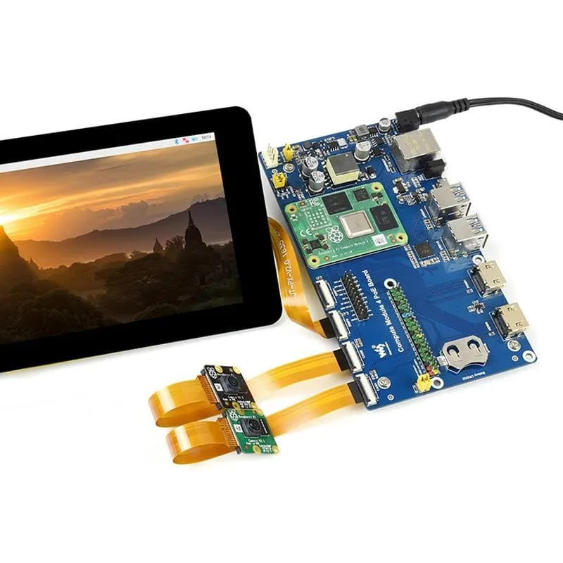 Compute Module 4 IO Board with PoE