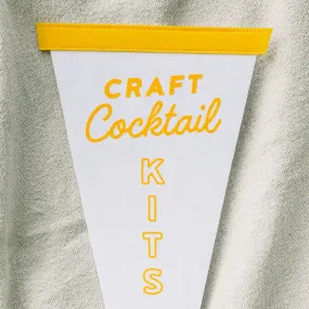 Craft Cocktail Kits Pennant