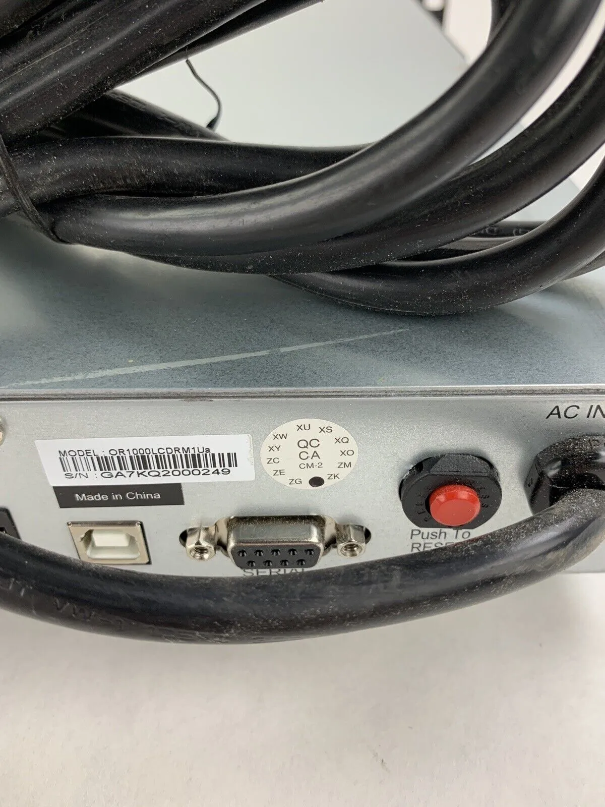 CyberPower OR1000LCDRM1U Smart App LCD UPS System Power Backup Tested No Batts