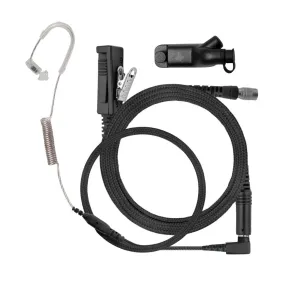 DELTA 2-Wire Surveillance Kit, Tactical (Braided), Quick Disconnect