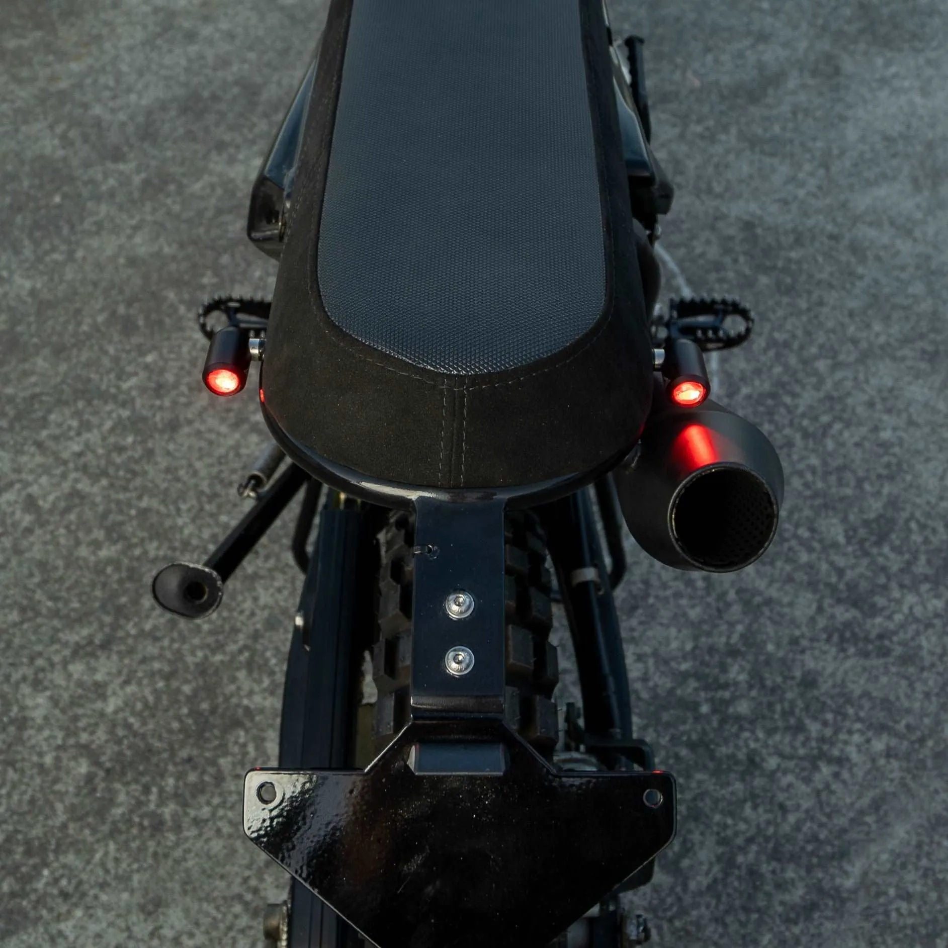 DOME 3 IN 1 LED INDICATORS BLACK - PURPOSE BUILT MOTO