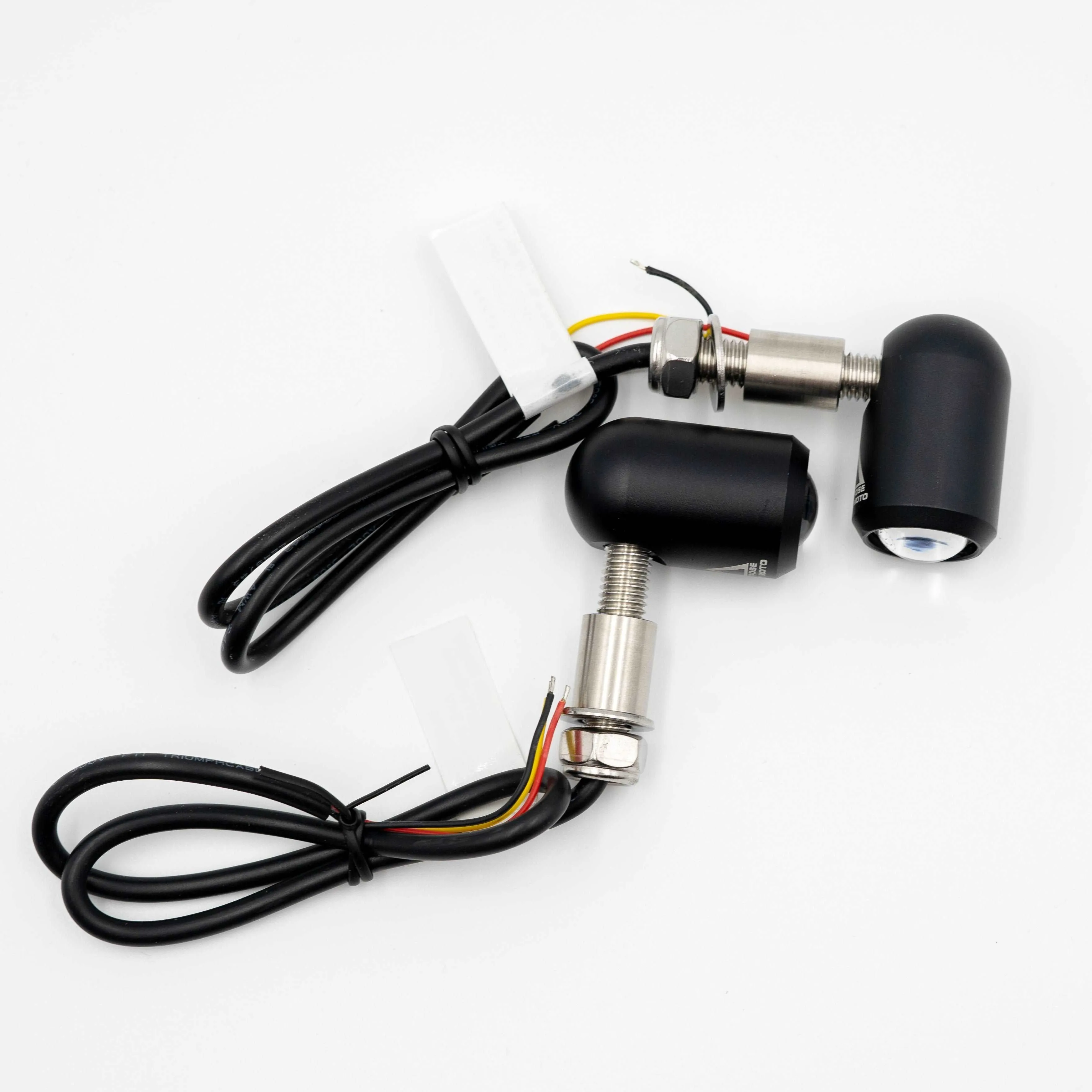 DOME 3 IN 1 LED INDICATORS BLACK - PURPOSE BUILT MOTO
