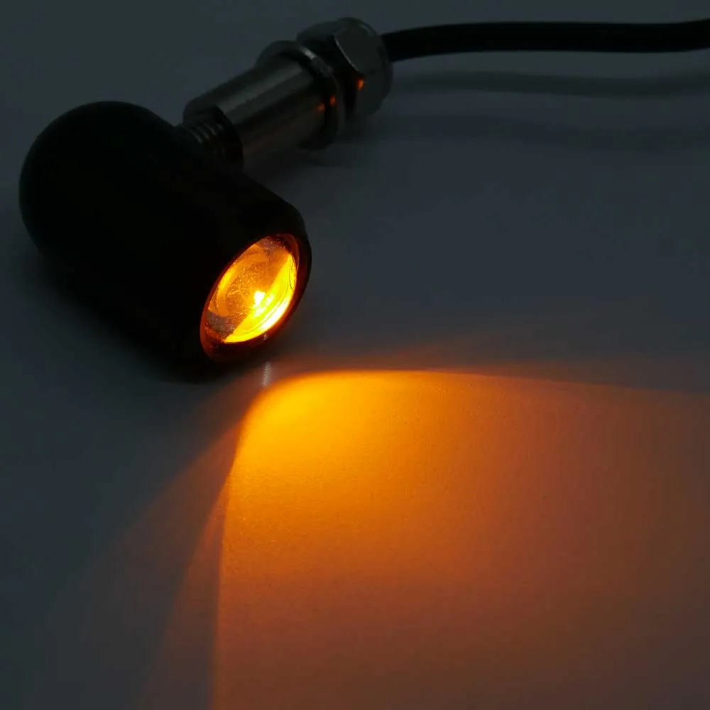 DOME 3 IN 1 LED INDICATORS BLACK - PURPOSE BUILT MOTO