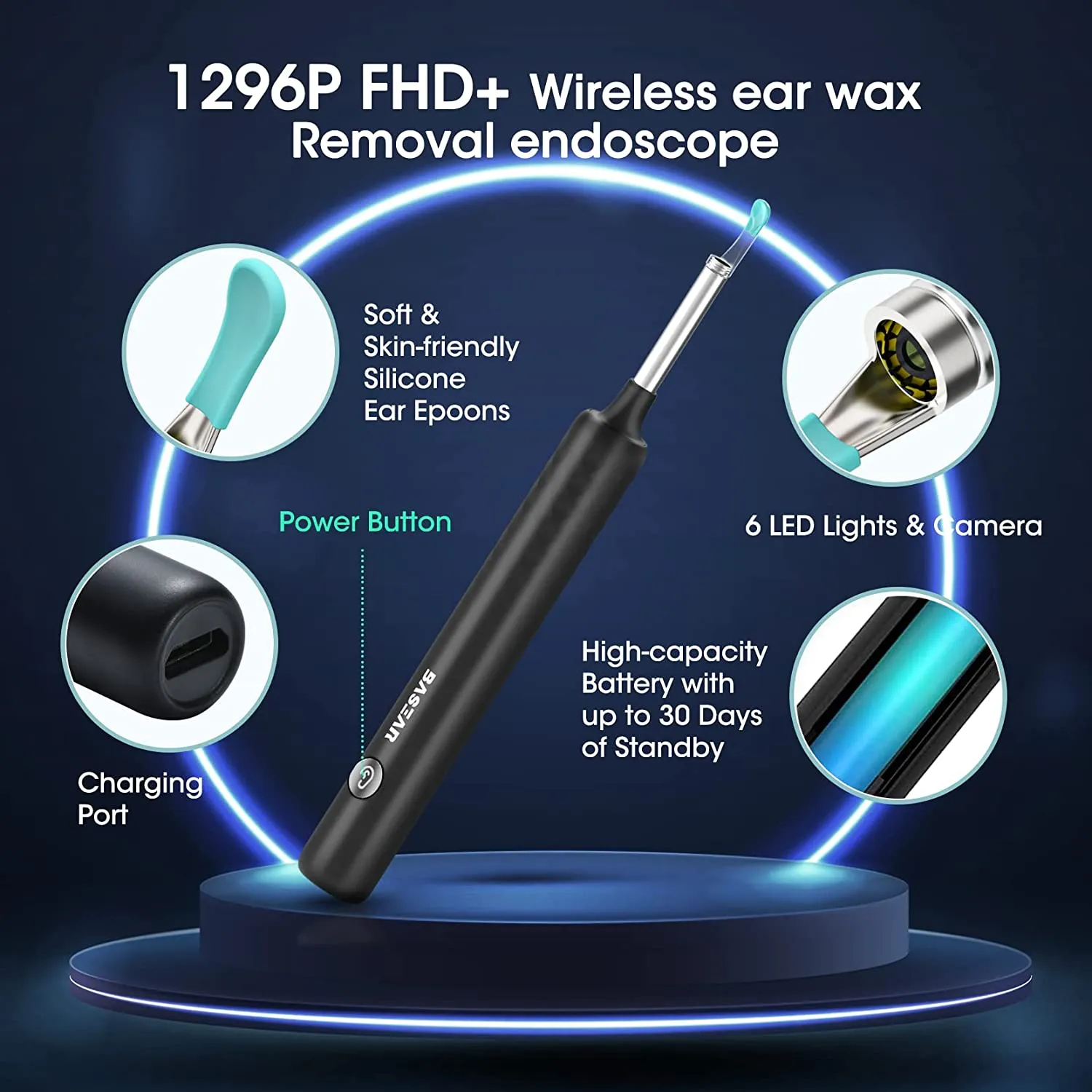 Ear Wax Removal Tool with Camera