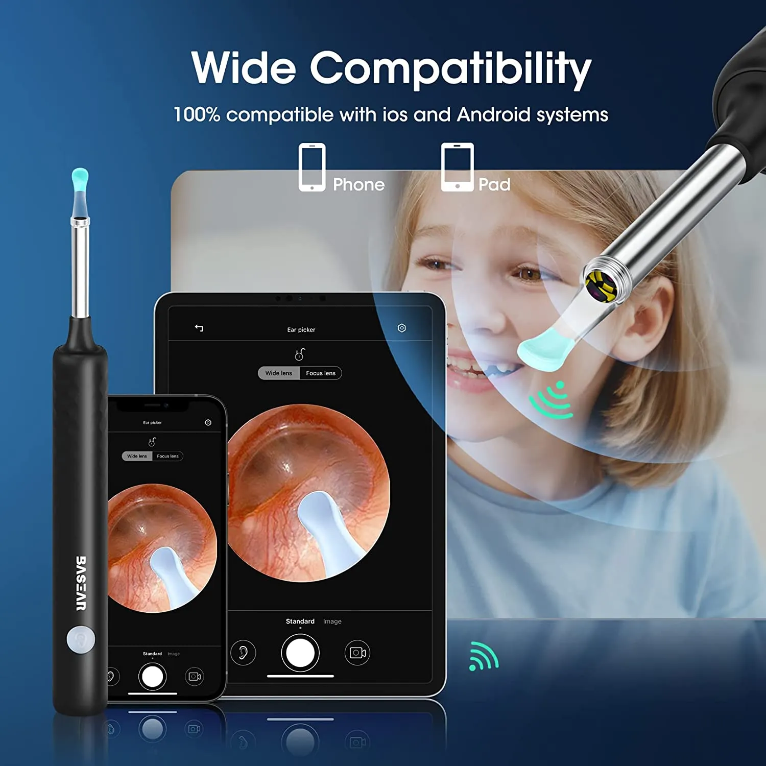 Ear Wax Removal Tool with Camera