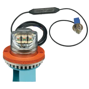 ECO 9013C ECCO Concealed LED Warning Light (1.5", White, 1" Hole)