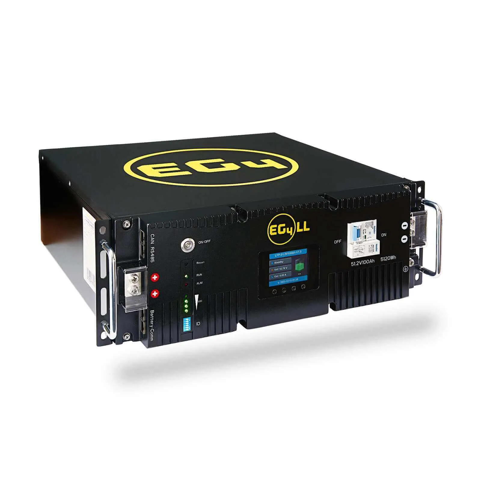 EG4 Enclosed Battery Rack   6 x EG4 LL-S 100Ah 48v Bundle (30.72kWh)