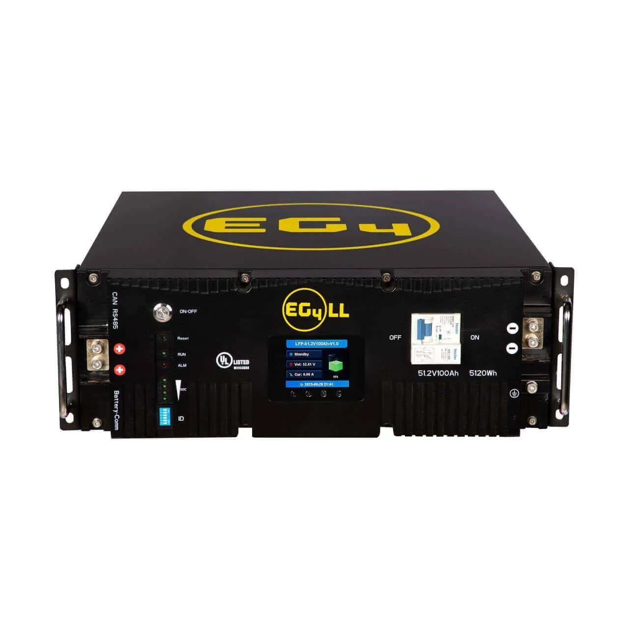 EG4 Enclosed Battery Rack   6 x EG4 LL-S 100Ah 48v Bundle (30.72kWh)